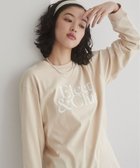 【ウィゴー/WEGO】の【ANGIE VINTAGE】フロッキーロゴプリントロンT 人気、トレンドファッション・服の通販 founy(ファニー) ファッション Fashion レディースファッション Fashion for Women トップス・カットソー Cut & Sew Tops シャツ・ブラウス・オフィスカジュアル Elegant Blouses & Button-Ups ロングTシャツ・Tシャツ Longline T-Shirts & Tees カットソー・ベーシックTシャツ Cut-and-Sewn Tops / Stretch Tees & Basics インナー Innerwear 春 Spring カットソー Cut and Sewn Top シンプル Simple, Minimal ジャケット Jacket, Outerwear スウェット / スエット Sweatshirt, Sweatwear トレンド Trend, Trending Now プリント Print, Printed Pattern ボックス Boxy, Box Shape ポロシャツ Polo Shirt, Collared Tee メンズ Men's, Menswear 無地 Plain, Solid Color S/S・春夏 SS, Spring/Summer, Warm Season おすすめ Recommended / Our Picks 夏 Summer 2025年 2025 2025春夏・S/S Spring/Summer 2025 SS25 thumbnail ライトベージュ|ID: prp329100004861528 ipo3291000000036033593
