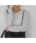 【ウィゴー/WEGO】の【ANGIE VINTAGE】シアーボーダーバックオープントップス 人気、トレンドファッション・服の通販 founy(ファニー) ファッション Fashion レディースファッション Fashion for Women トップス・カットソー Cut & Sew Tops シャツ・ブラウス・オフィスカジュアル Elegant Blouses & Button-Ups ロングTシャツ・Tシャツ Longline T-Shirts & Tees カットソー・ベーシックTシャツ Cut-and-Sewn Tops / Stretch Tees & Basics インナー Innerwear 春 Spring カットソー Cut and Sewn Top シアー Sheer, See-Through シンプル Simple, Minimal ジャケット Jacket, Outerwear スウェット / スエット Sweatshirt, Sweatwear スマホ Smartphone, Mobile Device スラックス Slacks, Dress Pants デニム Denim, Jeans Material トレンド Trend, Trending Now 長袖 Long Sleeve, Full Sleeve ベーシック Basic, Essential ボーダー Border, Stripe ポケット Pocket, Pocket Detail ミックス Mix, Mixed Style ロング Long, Long-Length S/S・春夏 SS, Spring/Summer, Warm Season おすすめ Recommended / Our Picks 夏 Summer 2025年 2025 2025春夏・S/S Spring/Summer 2025 SS25 thumbnail グレーボーダー|ID: prp329100004861530 ipo3291000000036033644