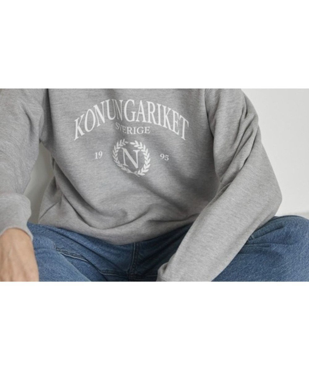 【ウィゴー/WEGO】の【ANGIE VINTAGE】カレッジロゴスウェット インテリア・キッズ・メンズ・レディースファッション・服の通販 founy(ファニー) 　ファッション　Fashion　レディースファッション　Fashion for Women　トップス・カットソー　Cut & Sew Tops　レディースパーカー・カジュアルフーディー　Casual Hoodies & Sweatshirts　スウェット・クルーネックトップス　Sweatshirts & Crewnecks / Relaxed Fit Sweat Tops　春　Spring　シンプル　Simple, Minimal　スウェット / スエット　Sweatshirt, Sweatwear　ダブル　Double, Double-Breasted　トレンド　Trend, Trending Now　トレーナー　Sweatshirt, Trainer　定番　Standard, Basic Item　人気　Popular, Best Seller　フィット　Fit, Slim Fit　メンズ　Men's, Menswear　S/S・春夏　SS, Spring/Summer, Warm Season　夏　Summer　杢グレー|ID: prp329100004861532 ipo3291000000036033702