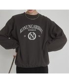 【ウィゴー/WEGO】の【ANGIE VINTAGE】カレッジロゴスウェット 人気、トレンドファッション・服の通販 founy(ファニー) ファッション Fashion レディースファッション Fashion for Women トップス・カットソー Cut & Sew Tops レディースパーカー・カジュアルフーディー Casual Hoodies & Sweatshirts スウェット・クルーネックトップス Sweatshirts & Crewnecks / Relaxed Fit Sweat Tops 春 Spring シンプル Simple, Minimal スウェット / スエット Sweatshirt, Sweatwear ダブル Double, Double-Breasted トレンド Trend, Trending Now トレーナー Sweatshirt, Trainer 定番 Standard, Basic Item 人気 Popular, Best Seller フィット Fit, Slim Fit メンズ Men's, Menswear S/S・春夏 SS, Spring/Summer, Warm Season 夏 Summer thumbnail ブラック中濃色|ID: prp329100004861532 ipo3291000000036033711