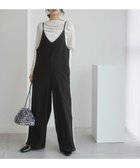 【ウィゴー/WEGO】の【ANGIE VINTAGE】サイドラインサロペット 人気、トレンドファッション・服の通販 founy(ファニー) ファッション Fashion レディースファッション Fashion for Women ワンピース Dresses オールインワン・ワンピース Dresses and Jumpsuits サロペット&オールインワン Dungarees & Jumpsuit Styles インナー Innerwear 春 Spring コンパクト Compact, Small Size サロペット Overalls, Salopette シンプル Simple, Minimal スタイリッシュ Stylish, Fashionable スマホ Smartphone, Mobile Device とろみ Fluid, Flowy Fabric トレンド Trend, Trending Now ノースリーブ Sleeveless, No-Sleeve ベーシック Basic, Essential ポケット Pocket, Pocket Detail ミックス Mix, Mixed Style A/W・秋冬 Autumn/Winter S/S・春夏 SS, Spring/Summer, Warm Season 夏 Summer 2025年 2025 2025春夏・S/S Spring/Summer 2025 SS25 thumbnail ブラック|ID: prp329100004861534 ipo3291000000036033775