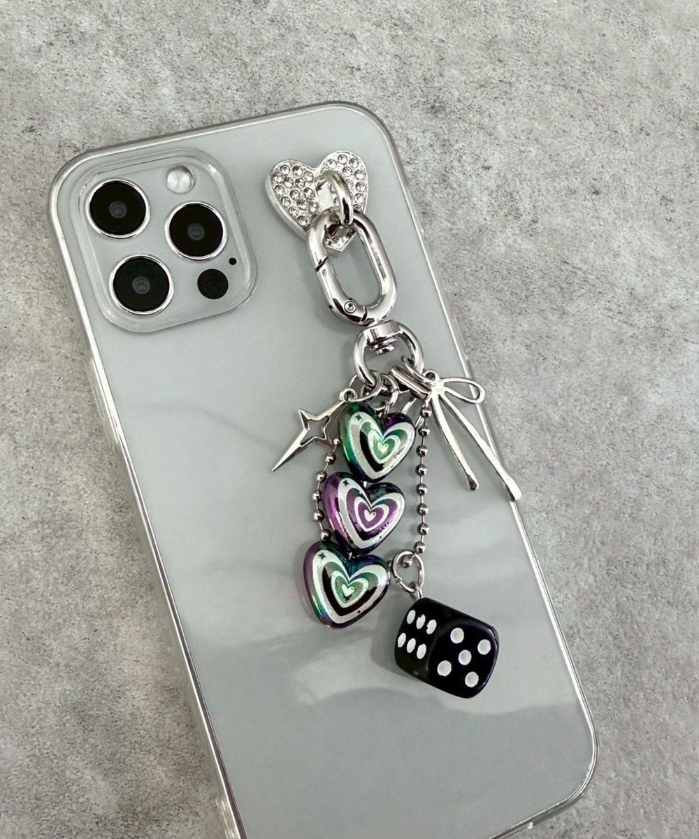 【ウィゴー/WEGO】のキラキラチャームハンガー インテリア・キッズ・メンズ・レディースファッション・服の通販 founy(ファニー) 　ファッション　Fashion　レディースファッション　Fashion for Women　スポーツウェア　Functional & Stylish Sportswear　アクセサリー　Fashion Accessories　スポーツ　Sports, Activewear　スマホ　Smartphone, Mobile Device　スマホケース　Smartphone Case　チャーム　Charm, Pendant　モバイル　Mobile, Smartphone　柄2|ID: prp329100004861539 ipo3291000000036033864