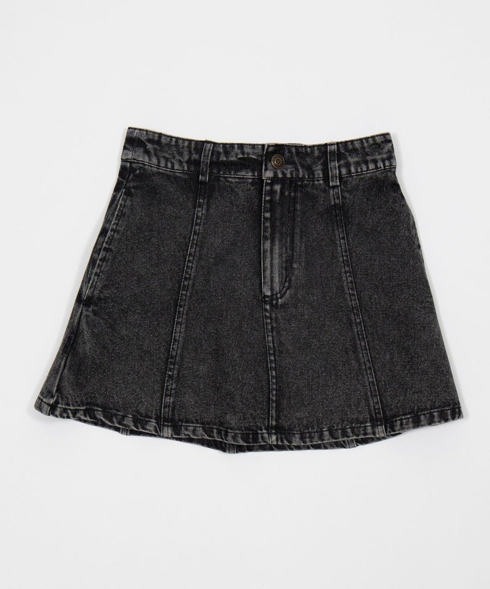 【ウィゴー/WEGO】のデニムフレアミニスカート インテリア・キッズ・メンズ・レディースファッション・服の通販 founy(ファニー) 　ファッション　Fashion　レディースファッション　Fashion for Women　スカート　Skirts　デニムスカート・カジュアルスカート　Denim Skirts　ミニスカート　Mini Skirts　春　Spring　秋　Autumn　クロップド　Cropped, Short Length　ケミカル　Chemical, Chemical Wash　スウェット / スエット　Sweatshirt, Sweatwear　スマホ　Smartphone, Mobile Device　デニム　Denim, Jeans Material　トレンド　Trend, Trending Now　フレア　Flare, Flared　ミニスカート　Mini Skirt, Short Skirt　冬　Winter / This Winter　S/S・春夏　SS, Spring/Summer, Warm Season　おすすめ　Recommended / Our Picks　夏　Summer　ブラックその他|ID: prp329100004861547 ipo3291000000036034229