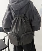 【ウィゴー/WEGO】のPUポケットデザインナップサック 人気、トレンドファッション・服の通販 founy(ファニー) ファッション Fashion レディースファッション Fashion for Women バッグ Bags ショルダー Shoulder, Shoulder Strap シンプル Simple, Minimal スマホ Smartphone, Mobile Device スマート Smart, Elegant フィット Fit, Slim Fit ポケット Pocket, Pocket Detail リュック Backpack, Rucksack ビジネス 仕事 通勤 Business / Work / Commuting thumbnail グレー|ID: prp329100004861550 ipo3291000000036034284
