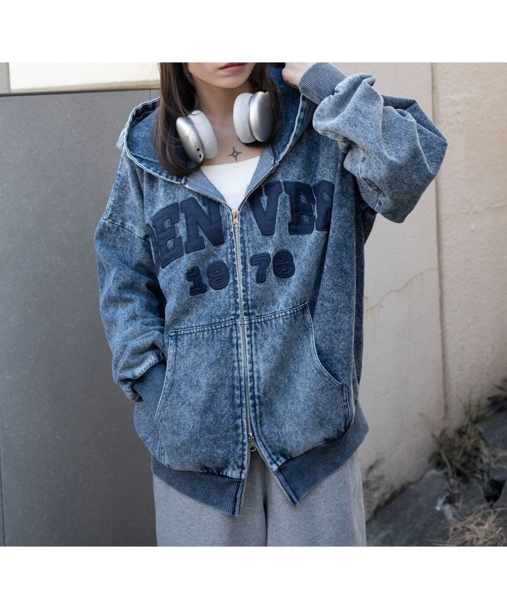 【ウィゴー/WEGO】のカレッジロゴBIGZIPパーカー インテリア・キッズ・メンズ・レディースファッション・服の通販 founy(ファニー) ファッション Fashion レディースファッション Fashion for Women トップス・カットソー Cut & Sew Tops レディースパーカー・カジュアルフーディー Casual Hoodies & Sweatshirts インナー Innerwear 春 Spring 秋 Autumn ショート Short, Short Length スニーカー Sneakers, Trainers スマホ Smartphone, Mobile Device ダウン Down, Puffer デニム Denim, Jeans Material 定番 Standard, Basic Item パーカー Hoodie, Parka ビッグ Big, Oversized ボトム Bottoms, Lower Wear ミニスカート Mini Skirt, Short Skirt ロング Long, Long-Length 冬 Winter / This Winter S/S・春夏 SS, Spring/Summer, Warm Season おすすめ Recommended / Our Picks 夏 Summer デニム中濃加工色|ID: prp329100004861552 ipo3291000000036034319