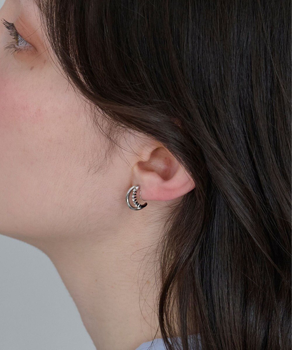 【フィービィー/phoebe】の〈痛くないシリーズ/アレルギー対応〉ブリリアントダブルフープライトフィットイヤリング シルバー インテリア・キッズ・メンズ・レディースファッション・服の通販 founy(ファニー) 　ファッション　Fashion　レディースファッション　Fashion for Women　ジュエリー　Jewelry　ファッションリング　Fashion Rings　イヤリング・フープ・ドロップタイプ　Hoop, Drop & Clip Earrings　アクセサリー　Fashion Accessories　イヤリング　Earrings　シルバー　Silver, Metallic Silver　シンプル　Simple, Minimal　ビジュー　Bijou, Jewel-like Accent　メタル　Metal, Metal Parts　モチーフ　Motif, Design Theme　軽量　Lightweight, Ultra Light　シルバー|ID: prp329100004861555 ipo3291000000036034402