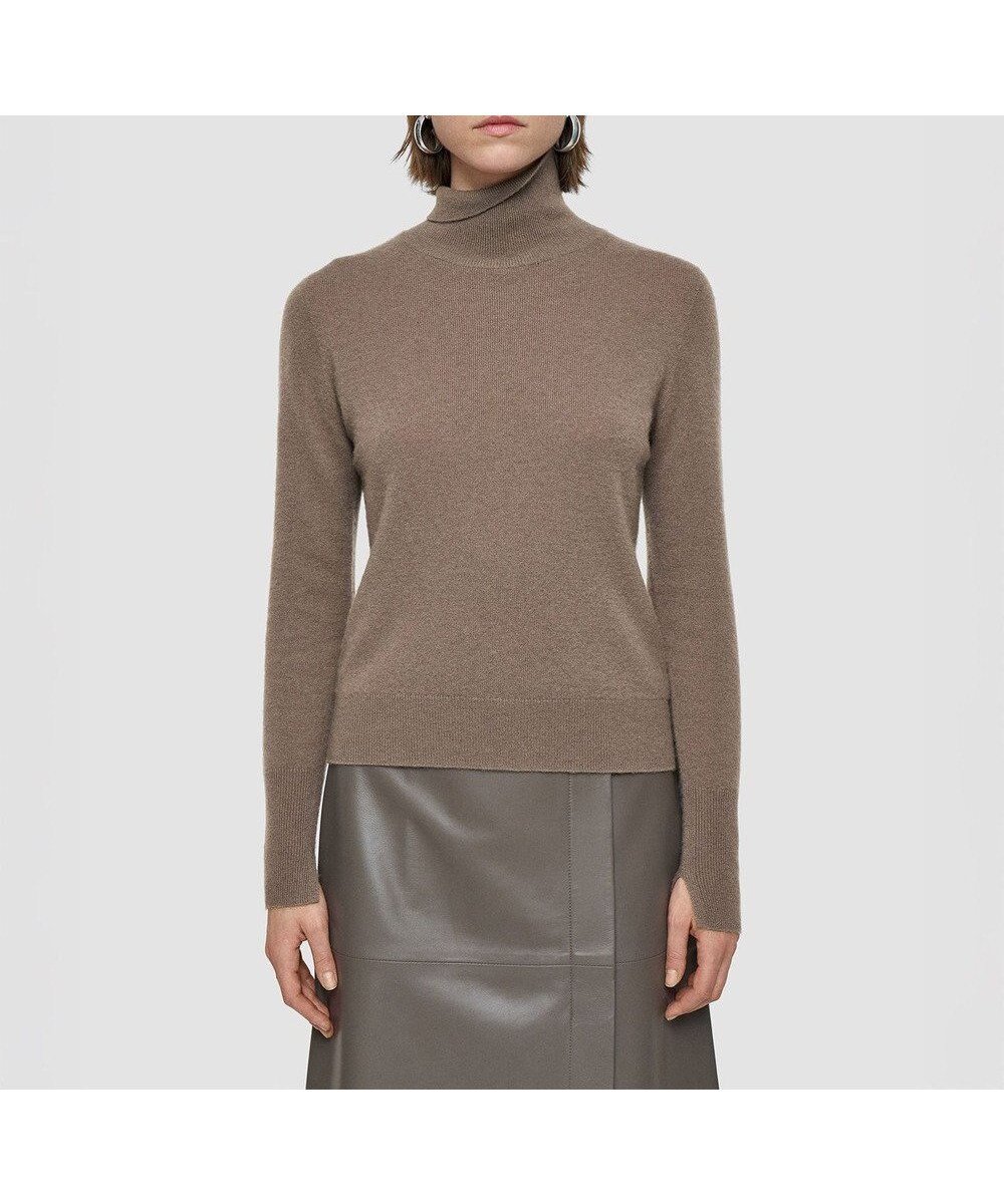 【ジョゼフ/JOSEPH】の【洗える】ライトピュアカシミヤハイネックニット インテリア・キッズ・メンズ・レディースファッション・服の通販 founy(ファニー) ファッション Fashion レディースファッション Fashion for Women トップス・カットソー Cut & Sew Tops ニット Knit Tops & Sweaters クラシック Classic, Timeless Style スリット Slit, Slit Detail セーター Sweater, Knitwear ハイネック High Neck, Mock Neck フィット Fit, Slim Fit レギュラー Regular, Standard Fit 洗える Machine Washable A/W・秋冬 Autumn/Winter 軽量 Lightweight, Ultra Light Mushroom|ID: prp329100004861561 ipo3291000000036034629