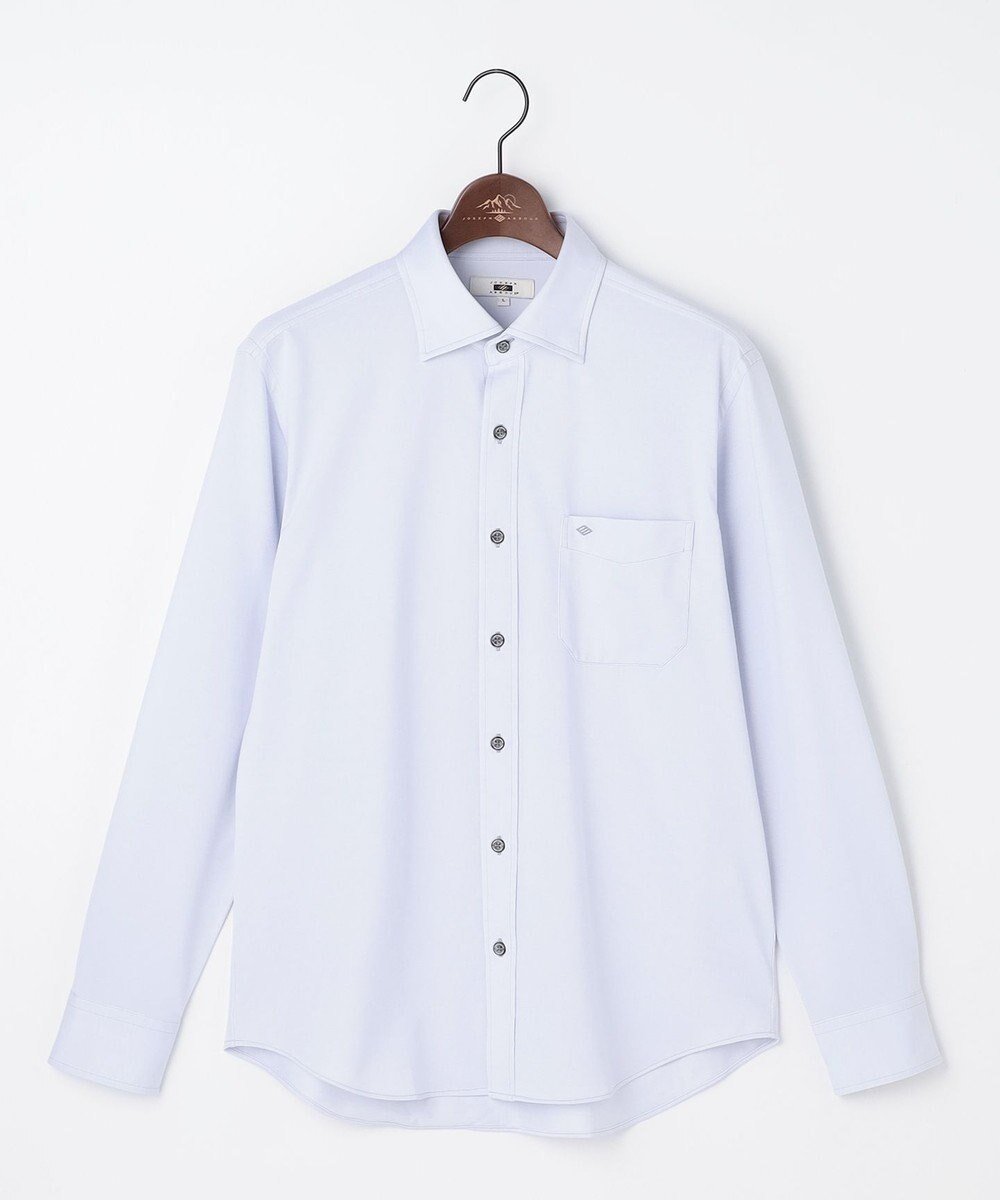 【ジョセフ アブード/JOSEPH ABBOUD / MEN】の【イージーケアなジャージー素材・ストレッチ】コンパクトジャージーシャツ インテリア・キッズ・メンズ・レディースファッション・服の通販 founy(ファニー) 　ファッション　Fashion　メンズファッション　Fashion for Men　トップス・カットソー　Cut & Sew Tops　メンズシャツ　Shirts　インナー　Innerwear　春　Spring　コンパクト　Compact, Small Size　シャンブレー　Chambray, Denim-Like Fabric　ジャケット　Jacket, Outerwear　ストレッチ　Stretch, Stretchy Fabric　ダウン　Down, Puffer　デニム　Denim, Jeans Material　フィット　Fit, Slim Fit　ポケット　Pocket, Pocket Detail　リラックス　Relax, Relaxed Fit　S/S・春夏　SS, Spring/Summer, Warm Season　おすすめ　Recommended / Our Picks　夏　Summer　エレガント 上品　Elegant　ビジネス 仕事 通勤　Business / Work / Commuting　ライトグレー系|ID: prp329100004861805 ipo3291000000036062021