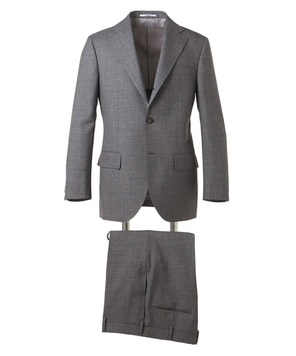 【ジェイ プレス/J.PRESS / MEN】の【WEB・一部店舗限定】プレーンスーツ / 背抜き / 3B インテリア・キッズ・メンズ・レディースファッション・服の通販 founy(ファニー) 　ファッション　Fashion　メンズファッション　Fashion for Men　セットアップ　Matching Sets　春　Spring　シェイプ　Shape, Slim Fit　ショルダー　Shoulder, Shoulder Strap　ジャケット　Jacket, Outerwear　スーツ　Suit, Formalwear　セットアップ　Set-Up, Coordinated Outfit　ベーシック　Basic, Essential　S/S・春夏　SS, Spring/Summer, Warm Season　夏　Summer　ライトグレー系|ID: prp329100004861812 ipo3291000000036062092