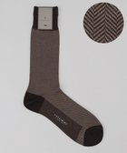 【五大陸/gotairiku / MEN】の蒸れにくい/高耐久【日本製/ビジカジ兼用/定番】オリジナル コーデュラ混 ソックス_ヘリンボーン柄 人気、トレンドファッション・服の通販 founy(ファニー) ファッション Fashion メンズファッション Fashion for Men シューズ・靴 Shoes シルク Silk, 100% Silk シルケット Silket, Silky Cotton シンプル Simple, Minimal ソックス Socks, Hosiery ドレス Dress, One-Piece 定番 Standard, Basic Item パターン Pattern, Design Print ミリタリー Military, Army Style メッシュ Mesh, Net Fabric 無地 Plain, Solid Color 日本製 Made In Japan ビジネス 仕事 通勤 Business / Work / Commuting thumbnail ダークブラウン系8|ID: prp329100004861816 ipo3291000000036062145