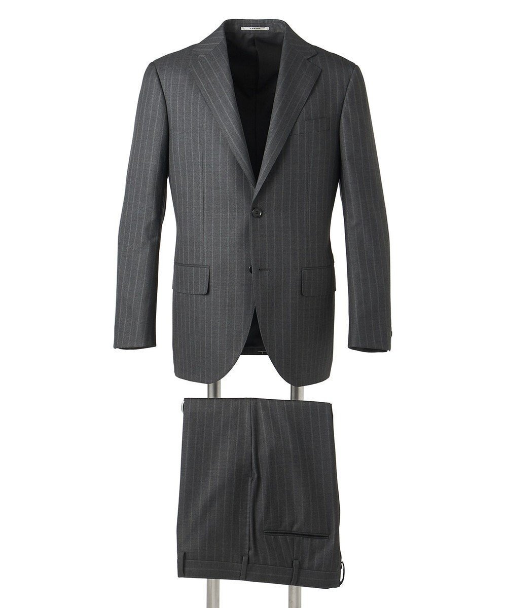 【ジェイ プレス/J.PRESS / MEN】の【WEB・一部店舗限定】インテリジェントストライプ スーツ / 総裏 人気、トレンドファッション・服の通販 founy(ファニー) ファッション Fashion メンズファッション Fashion for Men セットアップ Matching Sets ストライプ Stripe, Striped Pattern スーツ Suit, Formalwear セットアップ Set-Up, Coordinated Outfit メランジ Melange, Mixed Yarn A/W・秋冬 Autumn/Winter other-1|ID: prp329100004861817 ipo3291000000036062156