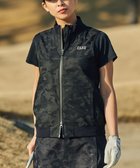 【ゼロハリバートン/ZERO HALLIBURTON】のクールドッツカモフラベスト 82841 W4S8b レディースゴルフ 人気、トレンドファッション・服の通販 founy(ファニー) ファッション Fashion レディースファッション Fashion for Women アウター Coat / Outerwear Collection トップス・カットソー Cut & Sew Tops ベスト&ジレ / 重ね着スタイル Vests & Gilets ゴルフ Golf ストレッチ Stretch, Stretchy Fabric スポーツ Sports, Activewear ベスト Vest, Waistcoat 夏 Summer 春 Spring S/S・春夏 SS, Spring/Summer, Warm Season 軽量 Lightweight, Ultra Light thumbnail ブラック|ID: prp329100004861825 ipo3291000000036062351