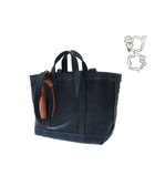 【ゲンテン/genten】のセルビッジトート2(中) 人気、トレンドファッション・服の通販 founy(ファニー) ファッション Fashion レディースファッション Fashion for Women バッグ Bags おすすめ Recommended / Our Picks ジュート Jute, Natural Fiber ダブル Double, Double-Breasted 旅行 Travel thumbnail ネイビー|ID: prp329100004861826 ipo3291000000036062386