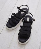 【メゾンドフルール/Maison de FLEUR】のオペラリボンスニーカーサンダル 人気、トレンドファッション・服の通販 founy(ファニー) ファッション Fashion レディースファッション Fashion for Women アンクル Ankle-Length Design インソール Shoe Insole 春 Spring サンダル Sandals, Summer Shoes スニーカー Sneakers, Trainers フィット Fit, Slim Fit フラット Flat, Flat Shoes ラップ Wrap, Wrap Design リボン Ribbon, Bow S/S・春夏 SS, Spring/Summer, Warm Season おすすめ Recommended / Our Picks 夏 Summer thumbnail Black|ID: prp329100004861846 ipo3291000000036063116