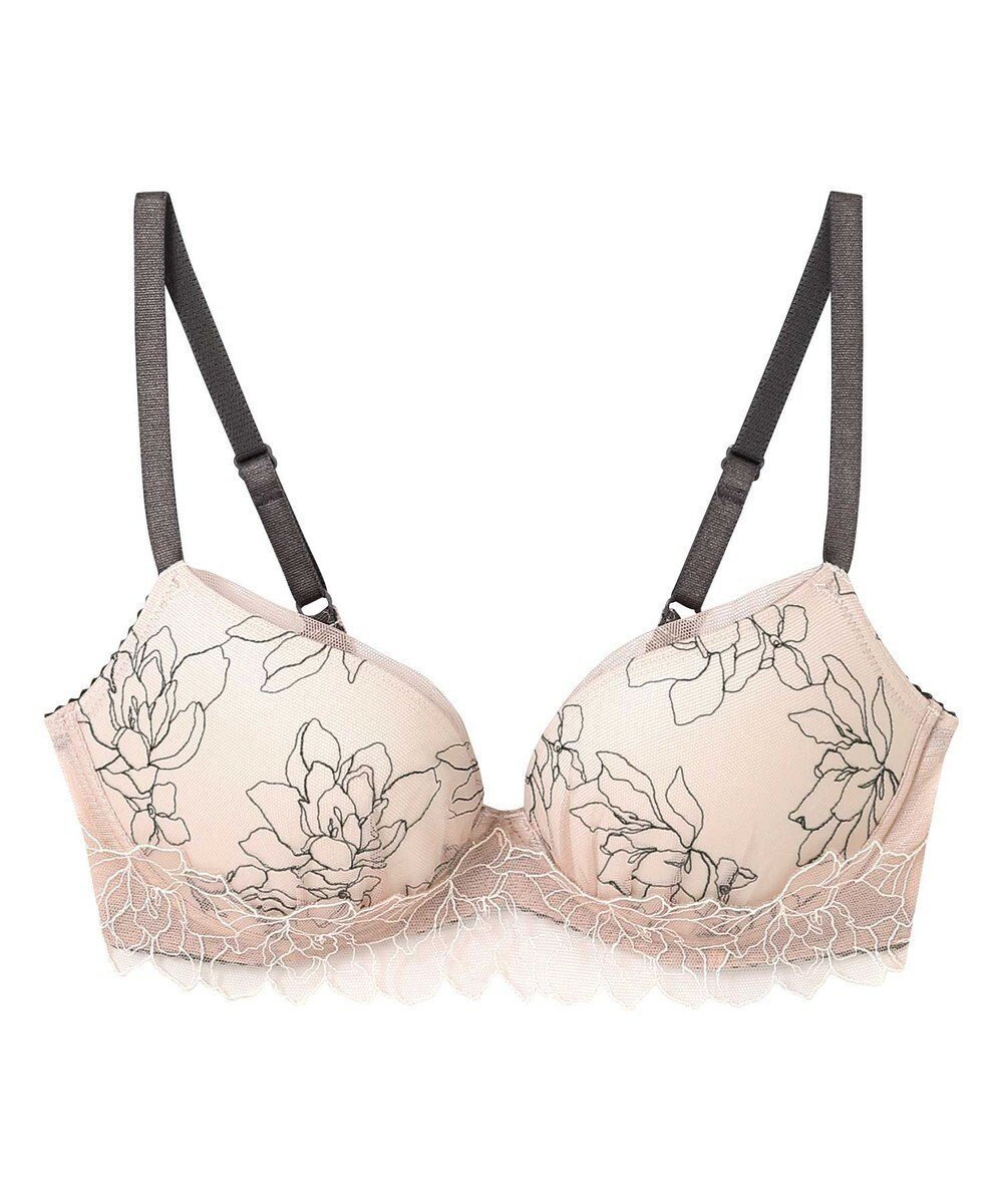 【アンフィ/AMPHI】のノンワイヤーブラ 谷間をメイク ボリュームアップ Aカップあり 【BRAGENIC ブラジェニック 盛り胸タイプ】 ブラジャー ブラ ワイヤレス BMI446 アンフィ/ワコール インテリア・キッズ・メンズ・レディースファッション・服の通販 founy(ファニー) 　ファッション　Fashion　レディースファッション　Fashion for Women　アンダー　Underwear Essentials　チュール　Tulip, Tulip Motif　フィット　Fit, Slim Fit　ブラジャー　Bra, Lingerie　レギュラー　Regular, Standard Fit　レース　Lace, Lace Fabric　ワイヤー　Wire, Wired Bra　ピーチ|ID: prp329100004861855 ipo3291000000036063318