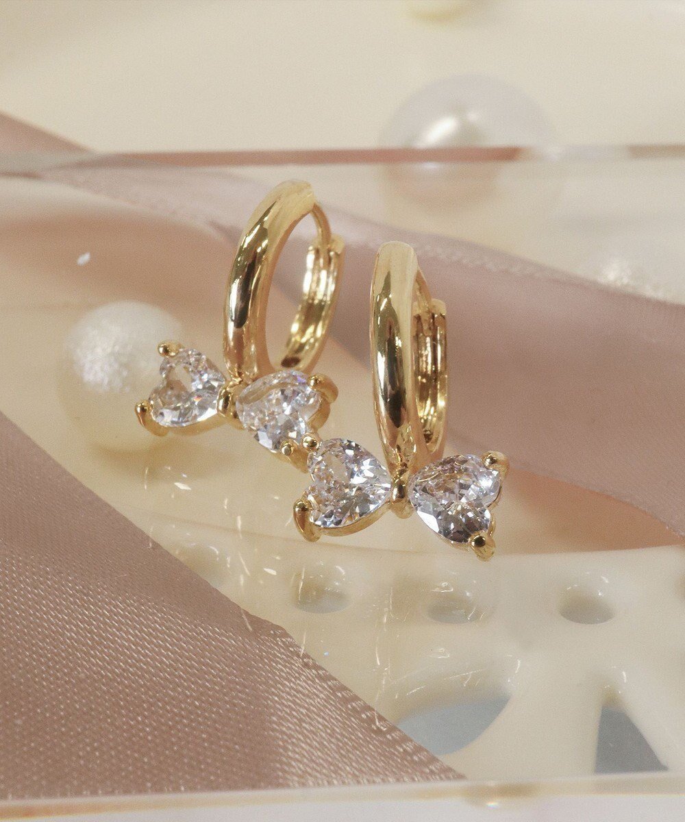 【ティアクラッセ/Tiaclasse】の【金属アレルギー対応・選べる2タイプ】クリスタルリボンピアス インテリア・キッズ・メンズ・レディースファッション・服の通販 founy(ファニー) ファッション Fashion レディースファッション Fashion for Women アクセサリー Fashion Accessories カーディガン Cardigan, Knitwear チュニック Tunic, Long Top ビジュー Bijou, Jewel-like Accent フレーム Frame, Outline フープ Hoop, Hoop Earrings メタル Metal, Metal Parts リボン Ribbon, Bow 再入荷 Restock / Back in Stock 新作・新入荷 New Arrivals / New In ゴールドA|ID: prp329100004861865 ipo3291000000036063526