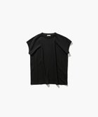 【エイトン/ATON】のDRY COTTON JERSEY オーバーサイズプルオーバー 人気、トレンドファッション・服の通販 founy(ファニー) ファッション Fashion レディースファッション Fashion for Women トップス・カットソー Cut & Sew Tops シャツ・ブラウス・オフィスカジュアル Elegant Blouses & Button-Ups ロングTシャツ・Tシャツ Longline T-Shirts & Tees カジュアルプルオーバー・ニットトップス Pullovers & Knit Tops / Casual Pullovers カットソー・ベーシックTシャツ Cut-and-Sewn Tops / Stretch Tees & Basics カットソー Cut and Sewn Top キャップ Cap, Baseball Cap スリーブ Sleeve, Long Sleeve / Short Sleeve タンク Tank Top, Sleeveless Top バランス Balance, Style Balance 吸水 Absorbent, Quick-Dry 夏 Summer 春 Spring S/S・春夏 SS, Spring/Summer, Warm Season thumbnail BLACK|ID: prp329100004861880 ipo3291000000036063931