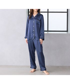 【ワコール 睡眠科学/wacoal suimin】のパジャマ シルク100% 長袖 長ズボン ここちよく眠れる 吸放湿性 レディース YDX542 睡眠科学/ワコール 人気、トレンドファッション・服の通販 founy(ファニー) ファッション Fashion レディースファッション Fashion for Women トップス・カットソー Cut & Sew Tops サテン Satin, Glossy Fabric シルク Silk, 100% Silk 長袖 Long Sleeve, Full Sleeve パジャマ Pajamas, Sleepwear パターン Pattern, Design Print ボトム Bottoms, Lower Wear おすすめ Recommended / Our Picks エレガント 上品 Elegant |ID:prp329100004861884