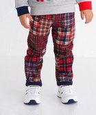【ミキハウスホットビスケッツ/MIKI HOUSE HOT BISCUITS / KIDS】の【80-120cm】 チェック柄パンツ 人気、トレンドファッション・服の通販 founy(ファニー) ファッション Fashion キッズファッション Fashion for Kids ボトムス Bottoms チェック Check, Plaid, Tartan パッチワーク Patchwork, Mixed Fabric プリント Print, Printed Pattern ポケット Pocket, Pocket Detail 人気 Popular, Best Seller 吸水 Absorbent, Quick-Dry A/W・秋冬 Autumn/Winter thumbnail 赤|ID: prp329100004862065 ipo3291000000036082510