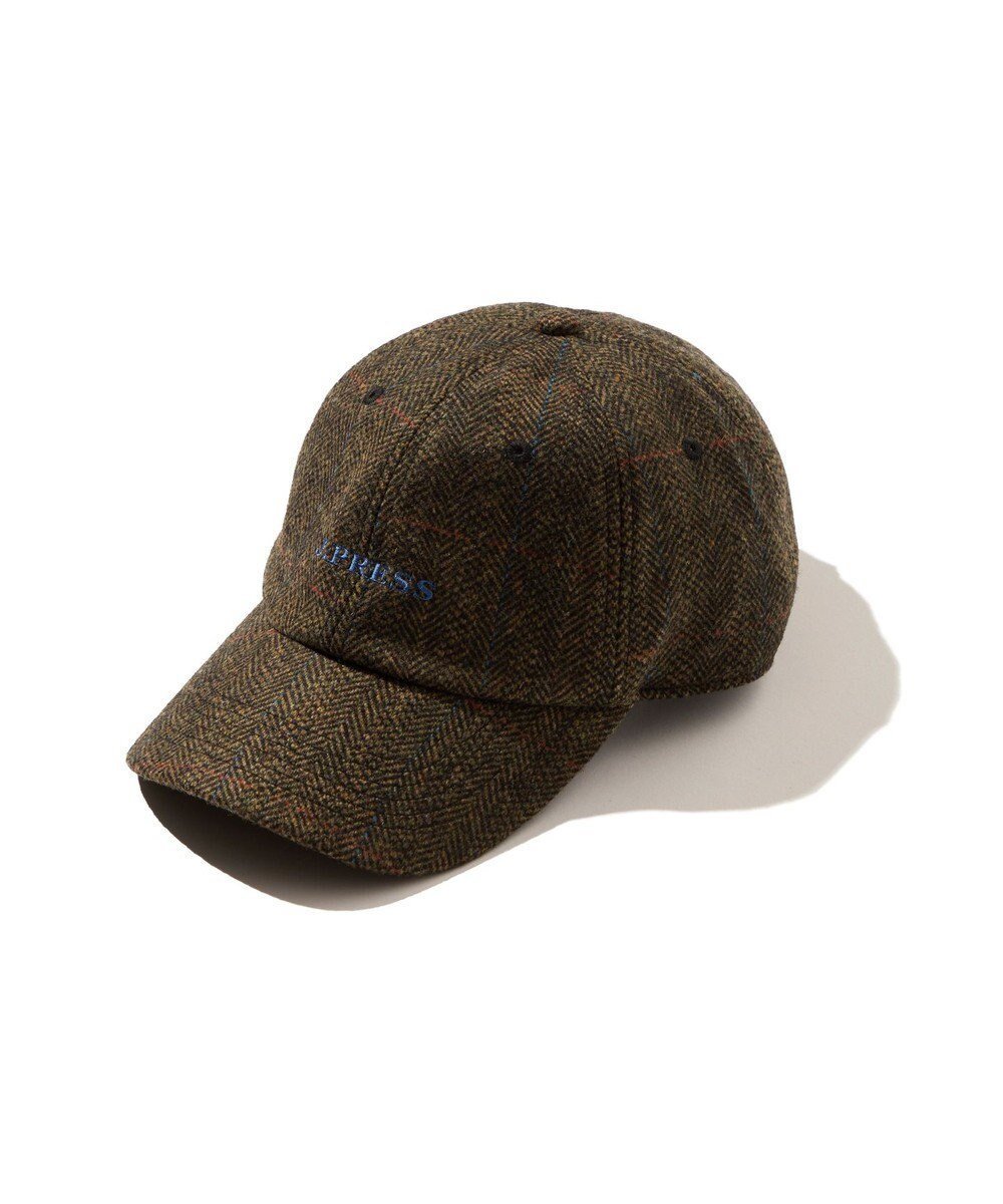 【ジェイ プレス/J.PRESS / MEN】の【J.PRESS ORIGINALS】Lambs Tweed Logo Cap インテリア・キッズ・メンズ・レディースファッション・服の通販 founy(ファニー) 　ファッション　Fashion　メンズファッション　Fashion for Men　キャップ　Cap, Baseball Cap　クラシック　Classic, Timeless Style　ツイード／ツィード　Choker, Choker Necklace　ツイード　Twill, Twill Weave　帽子　Hat, Headwear　カーキ系3|ID: prp329100004862066 ipo3291000000036082520