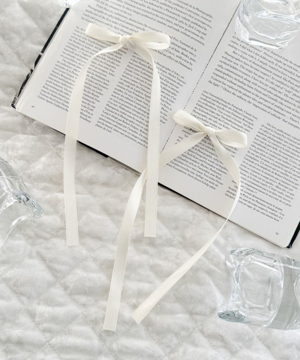 【ウィゴー/WEGO】のL2Pロングナローリボンクリップ インテリア・キッズ・メンズ・レディースファッション・服の通販 founy(ファニー) 　ファッション　Fashion　レディースファッション　Fashion for Women　シュシュ&ヘアアクセ/ヘアアレンジ　Scrunchies & Hair Accessories　おすすめ　Recommended / Our Picks　アクセサリー　Fashion Accessories　ガーリー　Girly, Feminine Style　スマホ　Smartphone, Mobile Device　ハーフ　Half, Half-Length　リボン　Ribbon, Bow　ロング　Long, Long-Length　オフホワイト|ID: prp329100004862067 ipo3291000000036082539