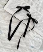 【ウィゴー/WEGO】のL2Pロングナローリボンクリップ 人気、トレンドファッション・服の通販 founy(ファニー) ファッション Fashion レディースファッション Fashion for Women シュシュ&ヘアアクセ/ヘアアレンジ Scrunchies & Hair Accessories おすすめ Recommended / Our Picks アクセサリー Fashion Accessories ガーリー Girly, Feminine Style スマホ Smartphone, Mobile Device ハーフ Half, Half-Length リボン Ribbon, Bow ロング Long, Long-Length thumbnail ブラック|ID: prp329100004862067 ipo3291000000036082541