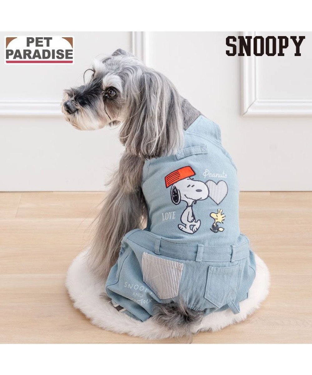 【ペットパラダイス/PET PARADISE / GOODS】のスヌーピー ライトデニム オーバーオール 小型犬 人気、トレンドファッション・服の通販 founy(ファニー) 　イレギュラー　Irregular Design　サロペット　Overalls, Salopette　デニム　Denim, Jeans Material　夏　Summer　春　Spring　S/S・春夏　SS, Spring/Summer, Warm Season　犬　Dog　A/W・秋冬　Autumn/Winter　ホーム・キャンプ・アウトドア・お取り寄せ　Home Living / Home & Lifestyle / Camping Gear / Outdoor Camping　ペットグッズ　Pet Supplies　 other-1|ID: prp329100004862068 ipo3291000000036082553