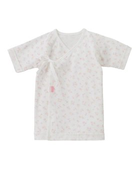 【ミキハウスホットビスケッツ/MIKI HOUSE HOT BISCUITS / KIDS】の【50-60cm】 フライス 短肌着 プリント柄 人気、トレンドファッション・服の通販 founy(ファニー) ファッション Fashion キッズファッション Fashion for Kids コンビ Combo, Combination Style 吸水 Absorbent, Quick-Dry プリント Print, Printed Pattern おすすめ Recommended / Our Picks 日本製 Made In Japan |ID:prp329100004862071