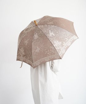 【槇田商店/Makita shoten】のKirie ドットフラワー モカブラウン 長傘 人気、トレンドファッション・服の通販 founy(ファニー) ファッション Fashion レディースファッション Fashion for Women レイングッズ・傘・晴雨兼用傘 Umbrellas & Rain Gear 傘 Umbrella, Parasol スポーツ Sports, Activewear ドット Polka Dot, Dot Pattern フラワー Flower, Floral 日傘 Parasol, UV Umbrella レース Lace, Lace Fabric エレガント 上品 Elegant |ID:prp329100004862079