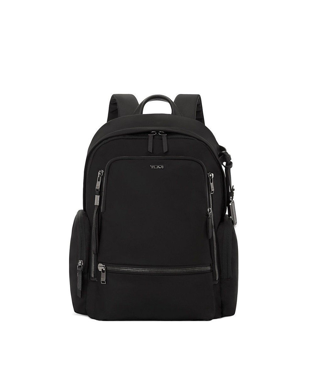 【トゥミ/TUMI】のVOYAGEUR 「セリーナ」バックパック インテリア・キッズ・メンズ・レディースファッション・服の通販 founy(ファニー) 　ファッション　Fashion　レディースファッション　Fashion for Women　バッグ　Bags　アクセサリー　Fashion Accessories　ダブル　Double, Double-Breasted　チャーム　Charm, Pendant　フロント　Front, Front Design　ポケット　Pocket, Pocket Detail　マグネット　Magnet, Magnetic Closure　リュック　Backpack, Rucksack　ループ　Loop, Loop Knit　ビジネス 仕事 通勤　Business / Work / Commuting　BLACK/GUNMETAL|ID: prp329100004862084 ipo3291000000036082879