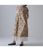 【ムーク/muuc】の〈コットン×リネン〉〈高品質なドライタッチ生地〉野小花刺繍ゆったりワンピース 人気、トレンドファッション・服の通販 founy(ファニー) ファッション Fashion レディースファッション Fashion for Women ワンピース Dresses 春 Spring キャンバス Canvas, Canvas Fabric 定番 Standard, Basic Item 手編み Hand-Knitted, Handmade Knit パターン Pattern, Design Print リネン Linen, Linen Fabric S/S・春夏 SS, Spring/Summer, Warm Season 再入荷 Restock / Back in Stock 夏 Summer thumbnail ベージュ|ID: prp329100004862086 ipo3291000000036082920