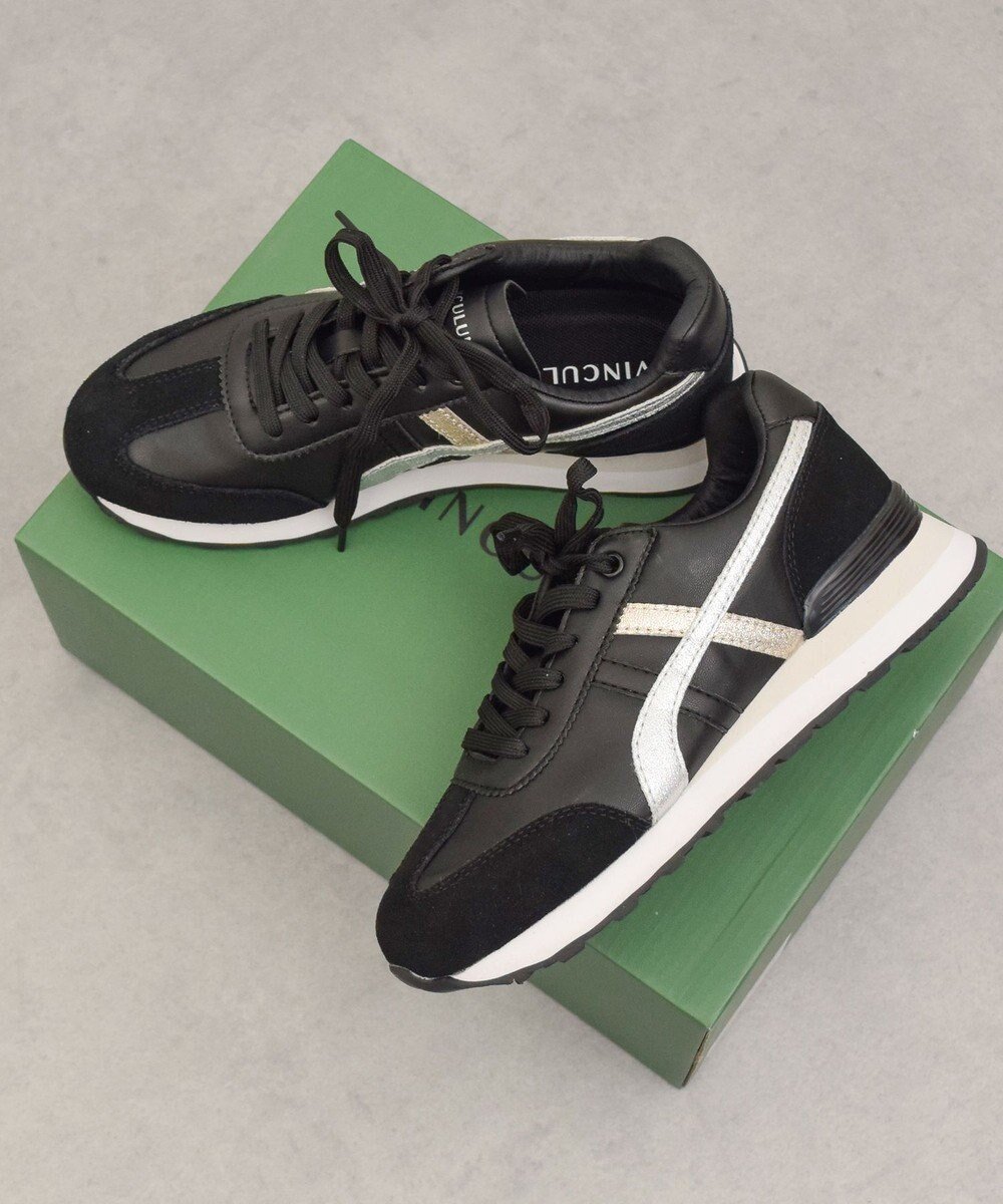 【ブリジット バーキン/Bridget Birkin】の【VINCULUM】スエードコンビクラシックスニーカー 人気、トレンドファッション・服の通販 founy(ファニー) 　ファッション　Fashion　レディースファッション　Fashion for Women　クラシック　Classic, Timeless Style　軽量　Lightweight, Ultra Light　スニーカー　Sneakers, Trainers　モダン　Modern, Contemporary　レース　Lace, Lace Fabric　エレガント 上品　Elegant　 other-1|ID: prp329100004862106 ipo3291000000036083327