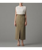 【アンクレイヴ/uncrave】の【吸水速乾・洗濯機洗い可】エコ ドライ チノ Iラインスカート(uncrave STANDARD) 人気、トレンドファッション・服の通販 founy(ファニー) ファッション Fashion レディースファッション Fashion for Women スカート Skirts 吸水 Absorbent, Quick-Dry スリット Slit, Slit Detail ブルゾン Blouson, Bomber Jacket ロング Long, Long-Length A/W・秋冬 Autumn/Winter S/S・春夏 SS, Spring/Summer, Warm Season 夏 Summer thumbnail ライトカーキ|ID: prp329100004862110 ipo3291000000036083417