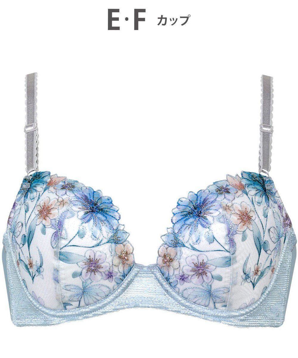 【ウィング/Wing】のブラジャー バストとカップのすきまにフィット 自然にボリュームメイク ソフトなつけごこち 【スキマフィットブラ】 ブラ KB2366 ウイング/ワコール インテリア・キッズ・メンズ・レディースファッション・服の通販 founy(ファニー) 　ファッション　Fashion　レディースファッション　Fashion for Women　おすすめ　Recommended / Our Picks　なめらか　Smooth, Silky Texture　アンダー　Underwear Essentials　ストレッチ　Stretch, Stretchy Fabric　フィット　Fit, Slim Fit　フラット　Flat, Flat Shoes　ブラジャー　Bra, Lingerie　ワイヤー　Wire, Wired Bra　グレイッシュブルー|ID: prp329100004862116 ipo3291000000036083595