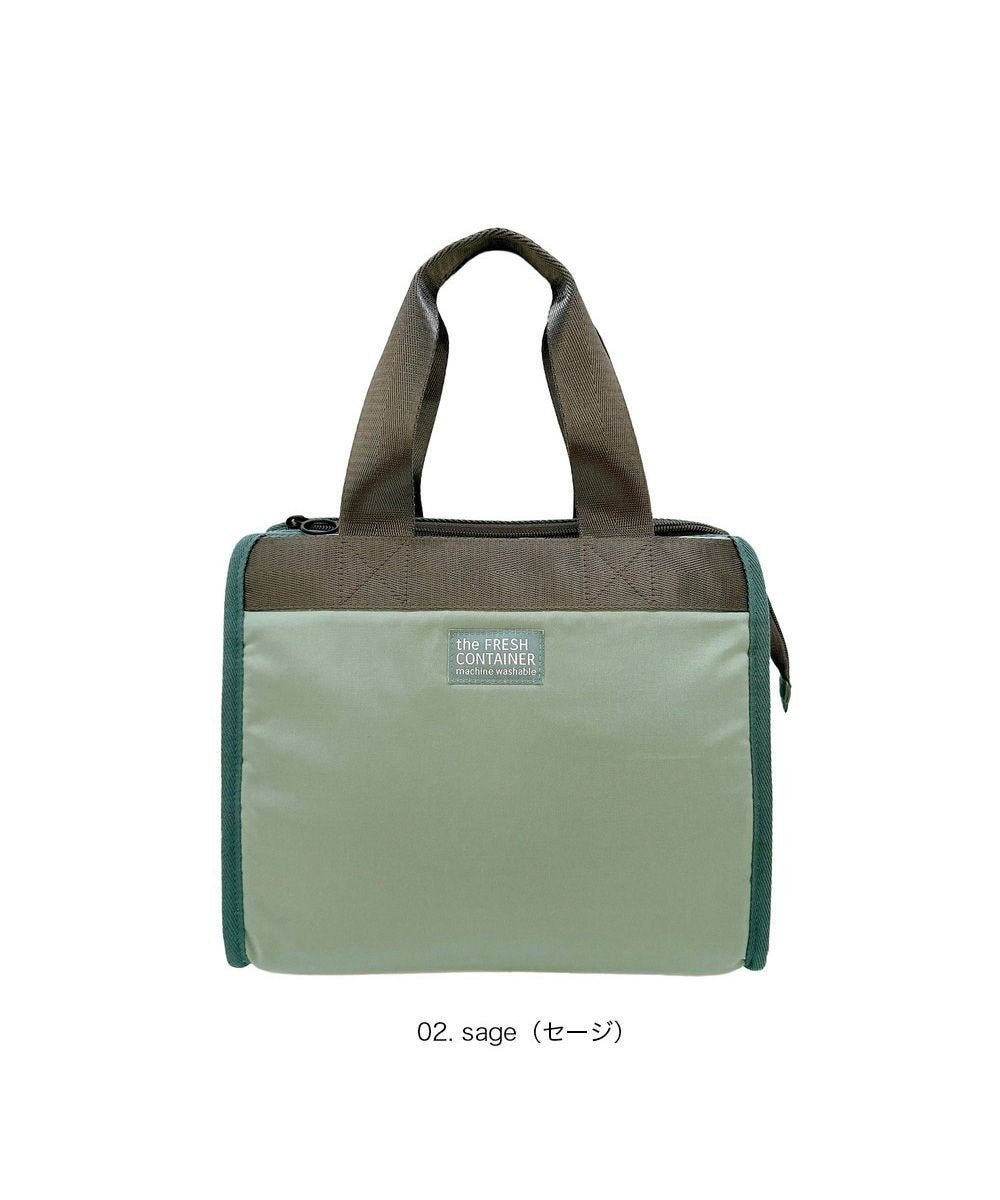 【ルートート/ROOTOTE】の3595【ルートート】PT.サーモキーパー.ランチM.ベーシック-D インテリア・キッズ・メンズ・レディースファッション・服の通販 founy(ファニー) 　ファッション　Fashion　レディースファッション　Fashion for Women　バッグ　Bags　インナー　Innerwear　洗える　Machine Washable　カメラ　Camera Accessories　クッション　Cushion, Throw Pillow　クール　Cool, Chic　ベーシック　Basic, Essential　ポケット　Pocket, Pocket Detail　メッシュ　Mesh, Net Fabric　新作・新入荷　New Arrivals / New In　02:セージ|ID: prp329100004862121 ipo3291000000036083682