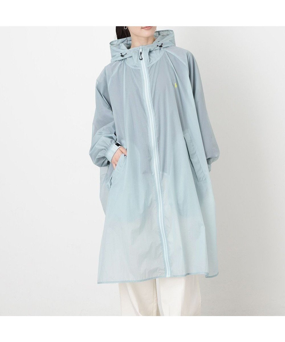 【ムーンバット/MOONBAT】のPOLO RALPH LAUREN(ポロ ラルフローレン) ポロポニー レインコート ライトウェイト レインポンチョ 無地 フード 収納袋 レディース インテリア・キッズ・メンズ・レディースファッション・服の通販 founy(ファニー) 　ファッション　Fashion　レディースファッション　Fashion for Women　アウター　Coat / Outerwear Collection　コート・ロングコート・ピーコート　Long Coats, Peacoats & More　ポンチョ・ケープコート　Ponchos & Capes　アイビー　Ivy Pattern　シンプル　Simple, Minimal　ドローコード　Drawcord, Drawstring Cord　ニューヨーク　New York, NYC Style　ポンチョ　Poncho, Cape Style　無地　Plain, Solid Color　ライトグレー|ID: prp329100004862123 ipo3291000000036083745