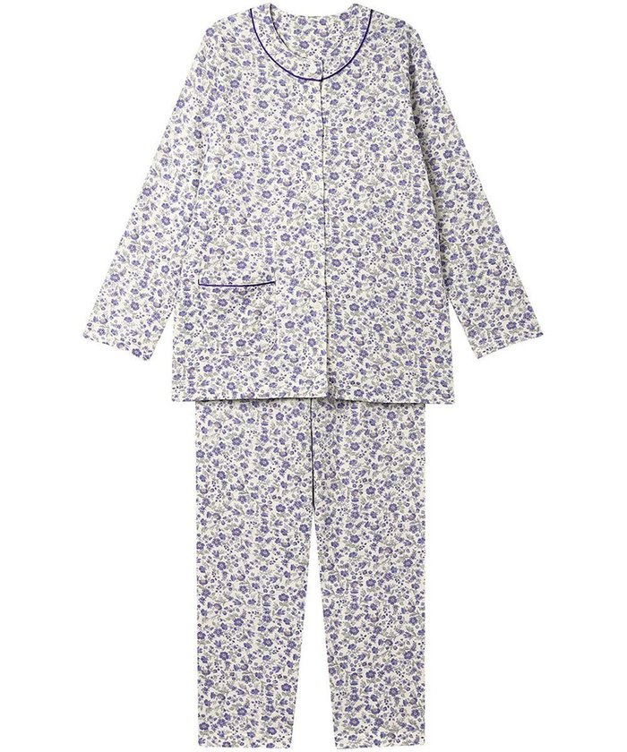 【ウィング/Wing】のパジャマ 綿100%(本体肌側) あったか 冬 長袖 長ズボン レディース EP6022 ウイング/ワコール インテリア・キッズ・メンズ・レディースファッション・服の通販 founy(ファニー) https://founy.com/ ファッション Fashion レディースファッション Fashion for Women トップス・カットソー Cut & Sew Tops キルト Quilt, Quilted Fabric センター Center, Center Line 長袖 Long Sleeve, Full Sleeve パジャマ Pajamas, Sleepwear フレンチ French, French Style プリント Print, Printed Pattern ボトム Bottoms, Lower Wear 冬 Winter / This Winter |ID: prp329100004862124 ipo3291000000036083796