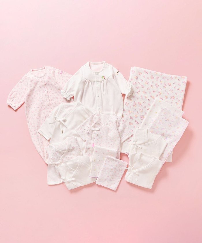 【ミキハウスホットビスケッツ/MIKI HOUSE HOT BISCUITS / KIDS】の出産準備スタンダードセット 通年用(総柄) インテリア・キッズ・メンズ・レディースファッション・服の通販 founy(ファニー) https://founy.com/ ファッション Fashion キッズファッション Fashion for Kids コンビ Combo, Combination Style スタンダード Standard, Basic タオル Towel, Bath Towel ハンカチ Handkerchief, Hanky ベビー Baby, Babywear 無地 Plain, Solid Color A/W・秋冬 Autumn/Winter S/S・春夏 SS, Spring/Summer, Warm Season おすすめ Recommended / Our Picks 日本製 Made In Japan 夏 Summer ギフト プレゼント Gift / Present |ID: prp329100004862135 ipo3291000000036083936