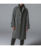 【五大陸/gotairiku / MEN】の【山栄毛織】カントリーツイード ステンカラーコート 人気、トレンドファッション・服の通販 founy(ファニー) ファッション Fashion メンズファッション Fashion for Men アウター Men's Coats Outerwear シンプル Simple, Minimal ジャケット Jacket, Outerwear ツイード Twill, Twill Weave ドレープ Drape, Draping Fabric ロング Long, Long-Length 冬 Winter / This Winter 別注 Limited Edition, Custom Order A/W・秋冬 Autumn/Winter thumbnail グレー系8|ID: prp329100004862145 ipo3291000000036084167