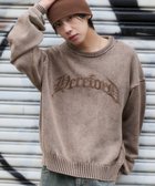 【ウィゴー/WEGO / MEN】のブリーチニットグラフィックプルオーバー 人気、トレンドファッション・服の通販 founy(ファニー) ファッション Fashion メンズファッション Fashion for Men トップス・カットソー Cut & Sew Tops ニット・セーター / 定番トップス Knit Tops & Sweaters 春 Spring グラフィック Graphic, Graphic Design セーター Sweater, Knitwear バランス Balance, Style Balance フロント Front, Front Design ブリーチ Bleach, Washed Finish ルーズ Loose, Oversized S/S・春夏 SS, Spring/Summer, Warm Season 夏 Summer thumbnail ブラウン|ID: prp329100004862156 ipo3291000000036084334