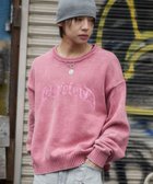 【ウィゴー/WEGO / MEN】のブリーチニットグラフィックプルオーバー 人気、トレンドファッション・服の通販 founy(ファニー) ファッション Fashion メンズファッション Fashion for Men トップス・カットソー Cut & Sew Tops ニット・セーター / 定番トップス Knit Tops & Sweaters 春 Spring グラフィック Graphic, Graphic Design セーター Sweater, Knitwear バランス Balance, Style Balance フロント Front, Front Design ブリーチ Bleach, Washed Finish ルーズ Loose, Oversized S/S・春夏 SS, Spring/Summer, Warm Season 夏 Summer thumbnail ピンク|ID: prp329100004862156 ipo3291000000036084337