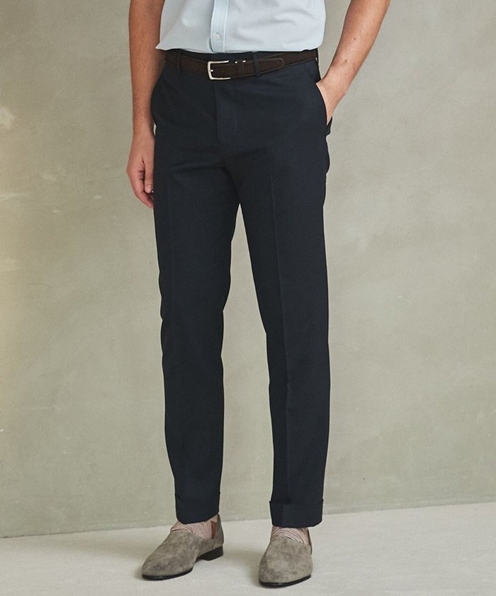 【五大陸/gotairiku / MEN】のロングセラー【洗える/折り目加工/シワになりにくい/ウエストアジャスター】ウォッシャブル サマーウール100%パンツ_定番色(ノータック)25年モデル インテリア・キッズ・メンズ・レディースファッション・服の通販 founy(ファニー) https://founy.com/ ファッション Fashion メンズファッション Fashion for Men ボトムス Bottoms ウォッシャブル Machine Washable 春 Spring 洗える Machine Washable サマー Summer, Summer Style ジャケット Jacket, Outerwear ストレッチ Stretch, Stretchy Fabric セットアップ Set-Up, Coordinated Outfit センター Center, Center Line テーパード Tapered, Tapered Pants ドレス Dress, One-Piece 定番 Standard, Basic Item ポケット Pocket, Pocket Detail S/S・春夏 SS, Spring/Summer, Warm Season 夏 Summer ビジネス 仕事 通勤 Business / Work / Commuting |ID: prp329100004862162 ipo3291000000036084427