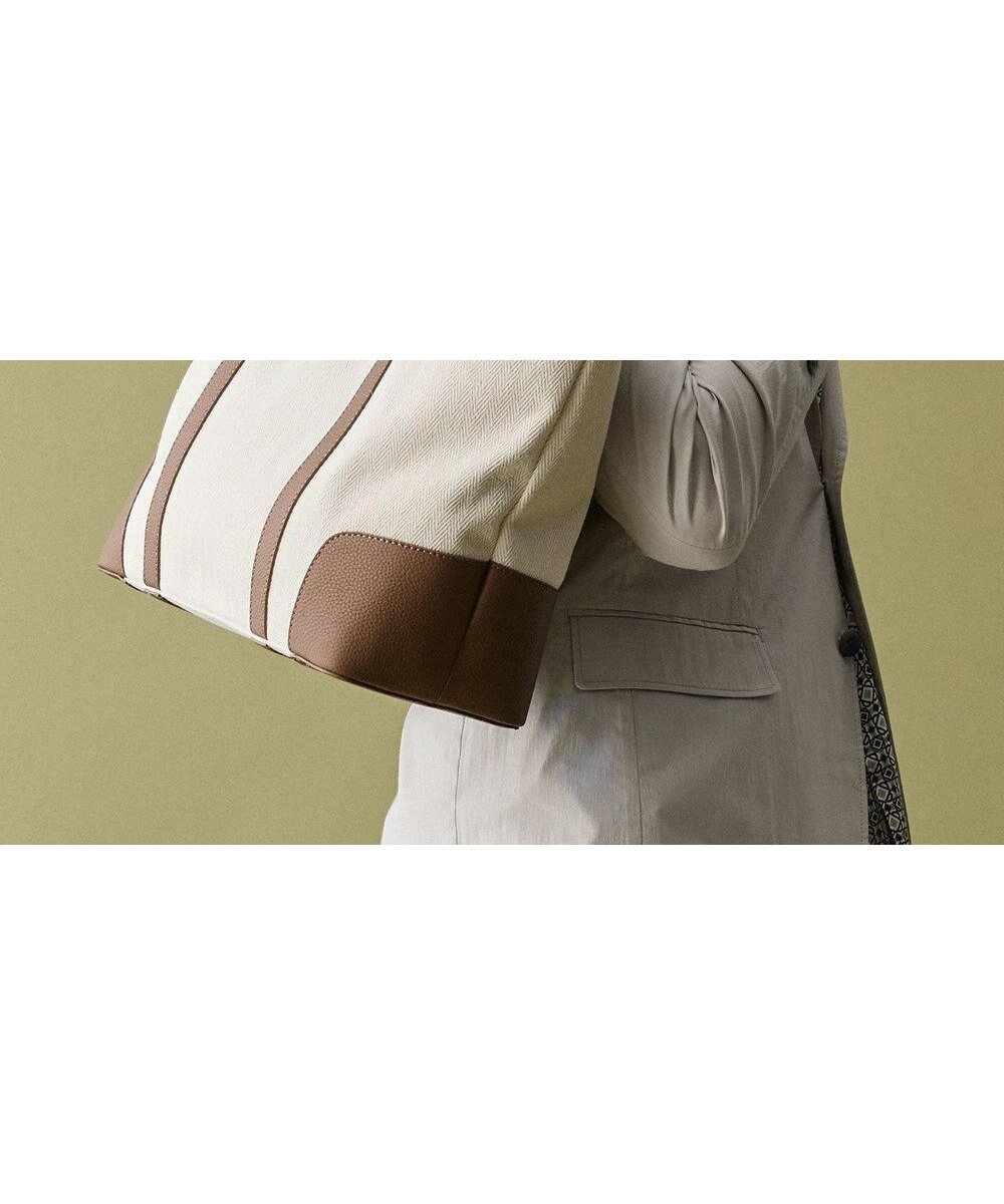 【ジョセフ アブード/JOSEPH ABBOUD / MEN】の【軽量/バッグINバッグ付き】ヘリンボンキャンバス トートバッグ 人気、トレンドファッション・服の通販 founy(ファニー) 　ファッション　Fashion　メンズファッション　Fashion for Men　バッグ　Bags　トートバッグ / 通勤・大容量バッグ　Tote Bags　キャンバス　Canvas, Canvas Fabric　軽量　Lightweight, Ultra Light　シンプル　Simple, Minimal　ジャケット　Jacket, Outerwear　スマート　Smart, Elegant　ポケット　Pocket, Pocket Detail　おすすめ　Recommended / Our Picks　 other-1|ID: prp329100004862168 ipo3291000000036084509