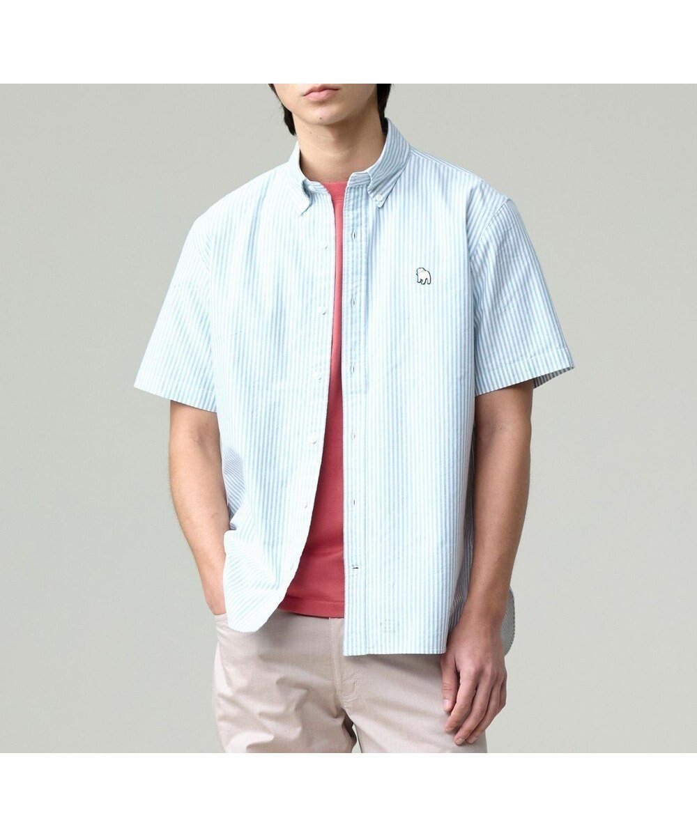 【ジェイ プレス/J.PRESS / MEN】の大人気シリーズに新作登場!【WEB限定】コットンオックスバックブルシャツ / B.D. インテリア・キッズ・メンズ・レディースファッション・服の通販 founy(ファニー) 　ファッション　Fashion　メンズファッション　Fashion for Men　トップス・カットソー　Cut & Sew Tops　メンズシャツ　Shirts　インナー　Innerwear　春　Spring　キャップ　Cap, Baseball Cap　ショート　Short, Short Length　シンプル　Simple, Minimal　ドレス　Dress, One-Piece　バランス　Balance, Style Balance　フィット　Fit, Slim Fit　プリント　Print, Printed Pattern　ベーシック　Basic, Essential　羽織　Haori, Light Jacket　メンズ　Men's, Menswear　S/S・春夏　SS, Spring/Summer, Warm Season　おすすめ　Recommended / Our Picks　夏　Summer　エレガント 上品　Elegant　ギフト プレゼント　Gift / Present　グリーン系1|ID: prp329100004862170 ipo3291000000036084556