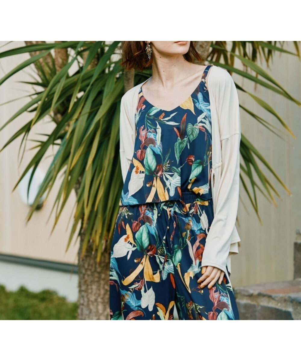 【三愛水着楽園/San-ai Resort】のロングパンツセット 9M・11L 【Coral veil(コーラルヴェール)】 インテリア・キッズ・メンズ・レディースファッション・服の通販 founy(ファニー) ファッション Fashion レディースファッション Fashion for Women 水着 Swimwear レディース水着・ビーチウェア Swimwear & Beachwear アンダー Underwear Essentials ショーツ Shorts, Short Pants セットアップ Set-Up, Coordinated Outfit ビーチ Beach, Seaside ボタニカル Botanical, Floral Pattern ボトム Bottoms, Lower Wear ポケット Pocket, Pocket Detail ラップ Wrap, Wrap Design リラックス Relax, Relaxed Fit ロング Long, Long-Length ワイヤー Wire, Wired Bra 夏 Summer S/S・春夏 SS, Spring/Summer, Warm Season 水着 Swimsuit, Swimwear A/W・秋冬 Autumn/Winter ネイビー|ID: prp329100004862182 ipo3291000000036084800