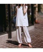 【ハッシュニュアンス/#Newans】のロングシャツベスト 人気、トレンドファッション・服の通販 founy(ファニー) ファッション Fashion レディースファッション Fashion for Women アウター Coat / Outerwear Collection トップス・カットソー Cut & Sew Tops シャツ・ブラウス・オフィスカジュアル Elegant Blouses & Button-Ups ベスト&ジレ / 重ね着スタイル Vests & Gilets とろみ Fluid, Flowy Fabric インナー Innerwear ベスト Vest, Waistcoat ポケット Pocket, Pocket Detail ロング Long, Long-Length エレガント 上品 Elegant 夏 Summer 春 Spring S/S・春夏 SS, Spring/Summer, Warm Season thumbnail ホワイト|ID: prp329100004862186 ipo3291000000036084866