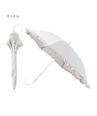 【ムーンバット/MOONBAT】のランバン オン ブルー 晴雨兼用日傘 長傘 ビジュー付きオーガンジーフリル 遮光 遮熱 UV 人気、トレンドファッション・服の通販 founy(ファニー) ファッション Fashion レディースファッション Fashion for Women レイングッズ・傘・晴雨兼用傘 Umbrellas & Rain Gear オーガンジー Organza Fabric ビジュー Bijou, Jewel-like Accent フリル Frill, Ruffle ミックス Mix, Mixed Style 傘 Umbrella, Parasol 日傘 Parasol, UV Umbrella thumbnail キャメル|ID: prp329100004862204 ipo3291000000036085397