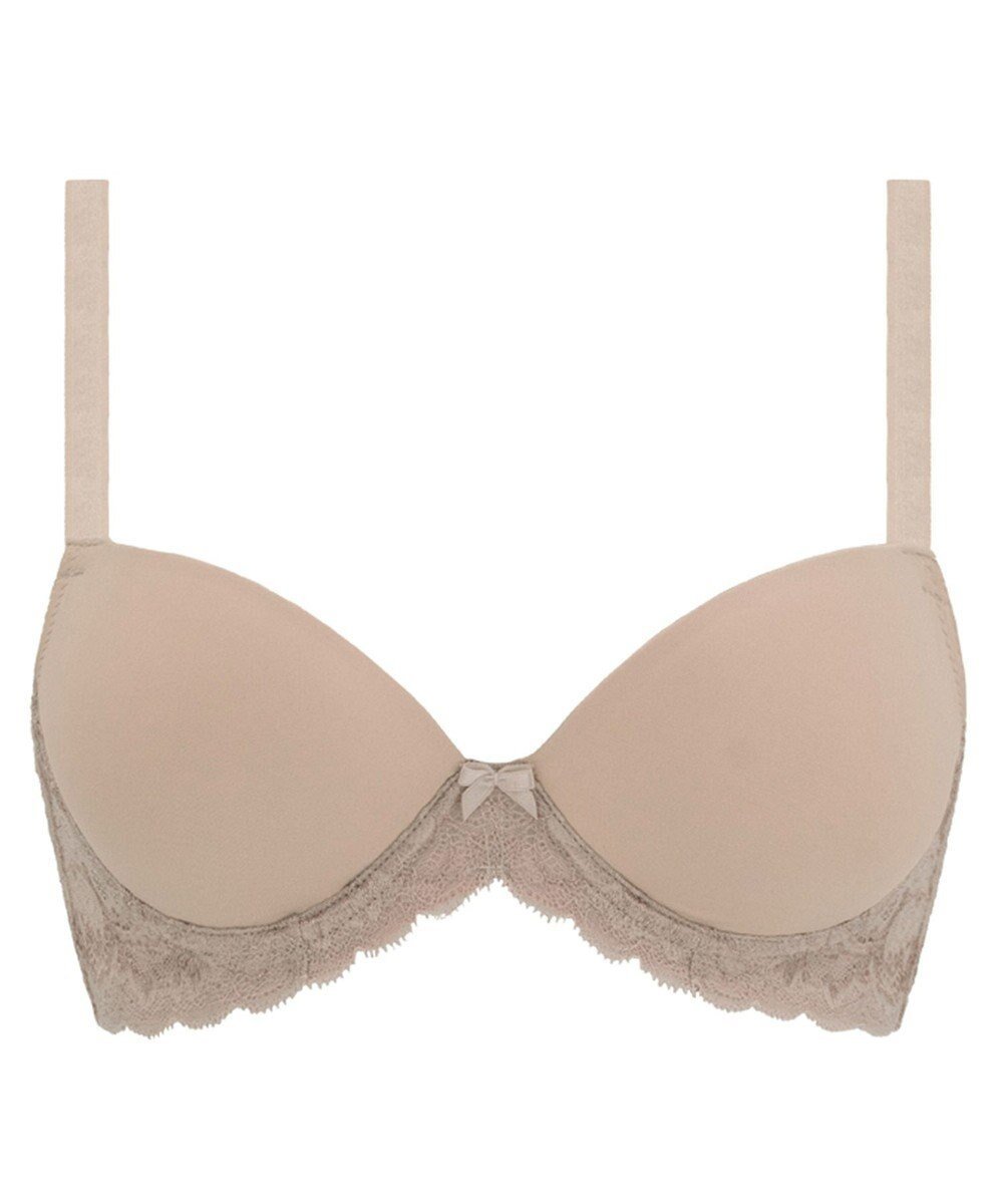 【ブラデリス ニューヨーク/BRADELIS New York】の【BRADELIS FIT / 響きにくいシームレスタイプ】モーリーブラ シンプル 響きにくいモールドカップ仕様 インテリア・キッズ・メンズ・レディースファッション・服の通販 founy(ファニー) 　ファッション　Fashion　レディースファッション　Fashion for Women　アンダー　Underwear Essentials　ショーツ　Shorts, Short Pants　シンプル　Simple, Minimal　タンブラー　Tumbler, Travel Mug　ビキニ　Bikini, Two-Piece Swimsuit　ブラジャー　Bra, Lingerie　ラップ　Wrap, Wrap Design　ランジェリー　Lingerie, Intimate Wear　レース　Lace, Lace Fabric　ワイヤー　Wire, Wired Bra　おすすめ　Recommended / Our Picks　エレガント 上品　Elegant　モカベージュ|ID: prp329100004862212 ipo3291000000036085695