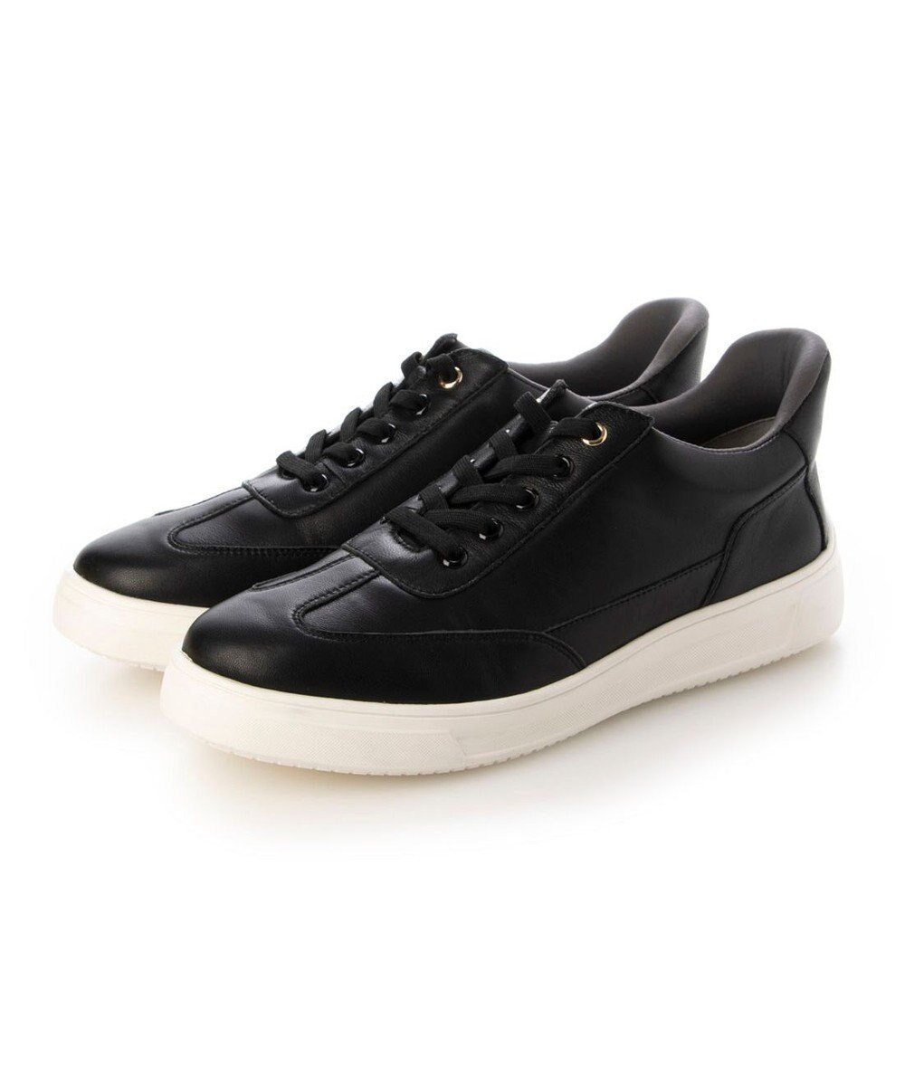 【イング/ing】のing ハンズフリーレースアップスニーカー インテリア・キッズ・メンズ・レディースファッション・服の通販 founy(ファニー) 　ファッション　Fashion　レディースファッション　Fashion for Women　シューズ　Shoes, Footwear　シンプル　Simple, Minimal　スニーカー　Sneakers, Trainers　スマート　Smart, Elegant　トレンド　Trend, Trending Now　バランス　Balance, Style Balance　ベーシック　Basic, Essential　レース　Lace, Lace Fabric　おすすめ　Recommended / Our Picks　ブラック|ID: prp329100004862213 ipo3291000000036085724