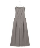 【ジェイプレスヨークストリート/J.PRESS YORK STREET】の【WOMEN】ポリエステルレーヨンツイル オールインワン 人気、トレンドファッション・服の通販 founy(ファニー) ファッション Fashion レディースファッション Fashion for Women ワンピース Dresses オールインワン・ワンピース Dresses and Jumpsuits サロペット&オールインワン Dungarees & Jumpsuit Styles オケージョン Occasion Wear ワイド Wide, Wide Fit 夏 Summer 定番 Standard, Basic Item 春 Spring S/S・春夏 SS, Spring/Summer, Warm Season thumbnail ブラウン系|ID: prp329100004862218 ipo3291000000036085823